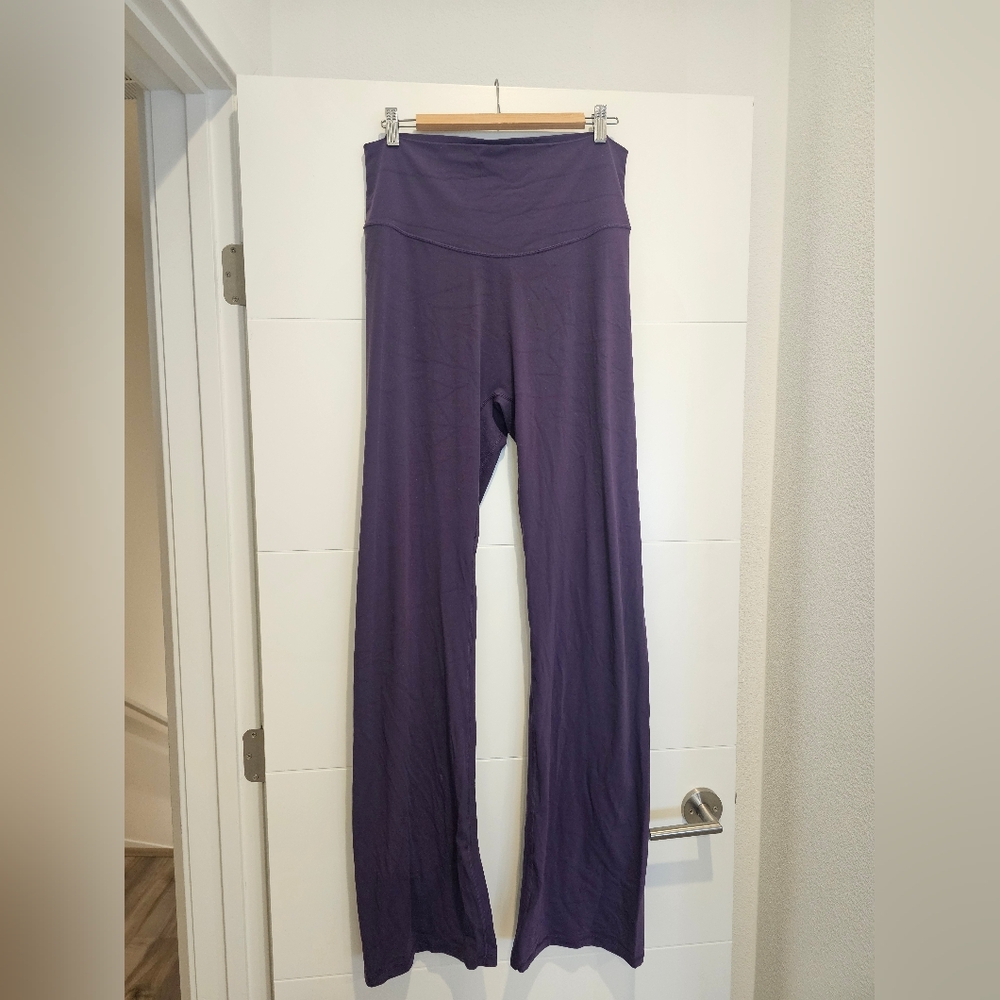 Vitality Cloud Trousers: Plum Worn Once
